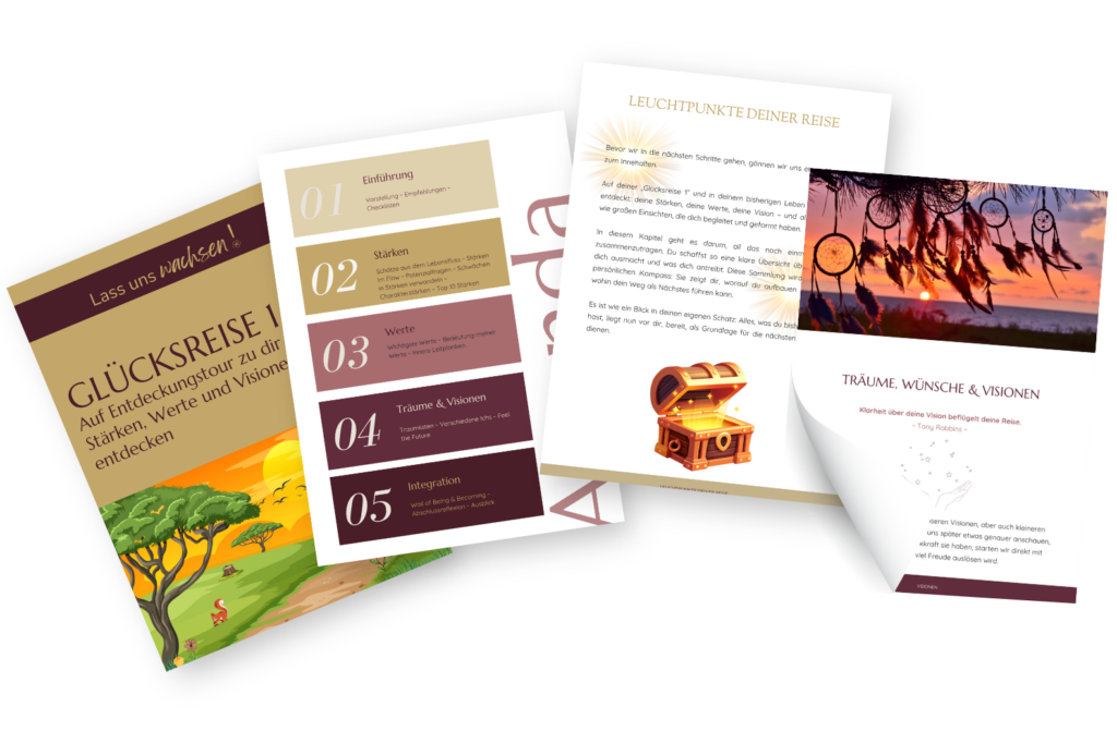 Glücksreise 1 Workbookseiten