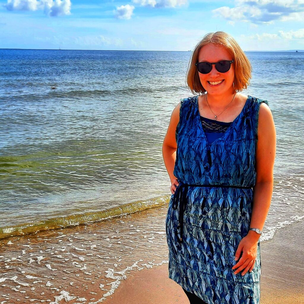 Glück genießen: am Meer