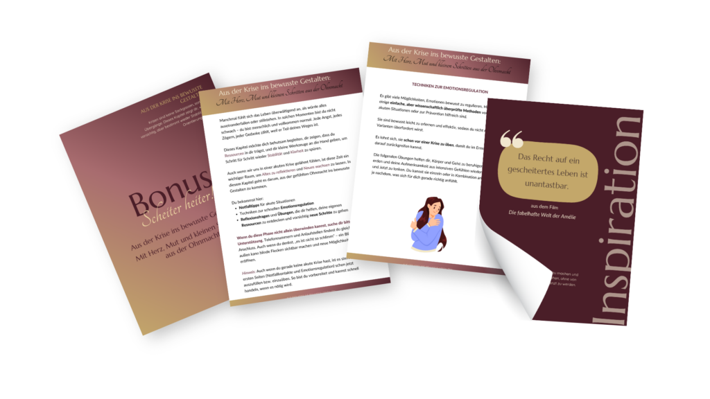 Scheiter heiter Workbookseiten Bonus
